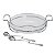 SALADEIRA DE VIDRO C/BASE E TALHERES DE AÇO INOX LILLE 35CM - Imagem 2