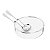 SALADEIRA DE VIDRO C/ARO E TALHERES DE AÇO INOX DIJON 25CM - Imagem 3