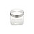 CJ 3 PORTA MANTIMENTOS VIDRO AÇO QUADRADO 1,6L/1,20L/790ML - Imagem 3