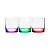 CJ 6 COPOS WHISKY CRISTAL ECOLÓGICO SET-BAR COLORIDO 310ML - Imagem 2