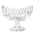 BOWL DE CRISTAL C/PÉ GENEVA 15,7x9x14,4CM - Imagem 1