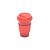 COPO DE PORCELANA C/TAMPA E LUVA DE SILICONE COLORS 400ML - Imagem 3