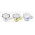 CJ 6 XÍCARAS DE CAFÉ DE PORCELANA COLORIDAS I LOVE ESPRESSO - Imagem 2