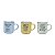 CJ 6 CANECAS DE PORCELANA COLORIDAS MOTIVE 130ML - Imagem 3