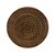 SOUSPLAT PP TEXTURA RATTAN CASTANHO 33cm - Imagem 3