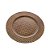 SOUSPLAT PP TEXTURA RATTAN CASTANHO 33cm - Imagem 1