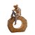 FIGURA DECORATIVA RESINA FAMÍLIA 18x6x27cm - Imagem 2