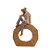 FIGURA DECORATIVA RESINA FAMÍLIA 18x6x27cm - Imagem 4