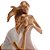 FIGURA DECORATIVA RESINA CASAL 18x8x32cm - Imagem 4