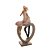 FIGURA DECORATIVA RESINA CASAL 18x8x32cm - Imagem 3