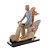 FIGURA DECORATIVA RESINA CASAL 21x8x23cm - Imagem 3