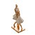 FIGURA DECORATIVA RESINA FAMÍLIA BRANCO 10x7x20cm - Imagem 1