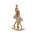 FIGURA DECORATIVA RESINA FAMÍLIA BRANCO 10x7x20cm - Imagem 2