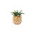PORTA JÓIAS DE ZAMAC PINEAPPLE 8X8X8CM - Imagem 1