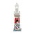 FAROL DE MADEIRA DECORATIVO - MALIBU 25,7X8X8CM - Imagem 2
