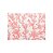 LUGAR AMERICANO PVC CORAL VERMELHO 45x30cm - Imagem 1