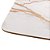 LUGAR AMERICANO MDF MÁRMORE BRANCO 45x35cm - Imagem 3