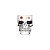 JG. 6 COPOS DE VIDRO CAVEIRA 50ML - Imagem 2