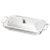 SUPORTE ARAMADO DE AÇO INOX C/REFRATÁRIO C/TAMPA 37X23CM - Imagem 2
