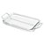 SUPORTE ARAMADO DE AÇO INOX C/REFRATÁRIO S/TAMPA 37X23CM - Imagem 1