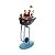BARCO COM 2 PESSOAS C/ BALANÇO DE AÇO INOX E FERRO 17X9X30CM - Imagem 3