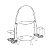 SUPORTE ARAMADO CROMADO P/PRATOS E TALHERES 49CM - Imagem 1