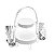 SUPORTE ARAMADO CROMADO P/PRATOS E TALHERES 49CM - Imagem 4