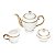 JG 3 PC P/CHÁ DE PORCELANA PADDY - Imagem 1