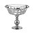 VASO CENTRO C/ BASE GUN GREY STONE 32CM - Imagem 2
