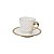 JG 6 XÍCARAS CAFÉ COM PIRES DE PORCELANA PADDY 90 ML - Imagem 2