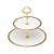 PRATO P/DOCE DUPLO DE PORCELANA DURABLE PORCELAIN PADDY - Imagem 1