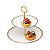 PRATO P/DOCE DUPLO DE PORCELANA EGG 27/19X24CM - Imagem 4