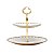 PRATO P/DOCE DUPLO DE PORCELANA EGG 27/19X24CM - Imagem 2