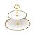 PRATO P/DOCE DUPLO DE PORCELANA EGG 27/19X24CM - Imagem 1