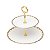 PRATO P/DOCE DUPLO DE PORCELANA EGG 27/19X24CM - Imagem 3