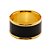 CJ 4 ANÉIS P/GUARDANAPOS METAL DOURADO 5x2x4cm - Imagem 2