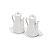 CJ 3PC GALHETEIRO 245ML DE PORCELANA - Imagem 2