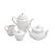 CJ 4PC P/CHÁ E CAFÉ DE PORCELANA DURABLE PORCELAINA - Imagem 3
