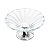 CENTRO DE MESA DE AÇO INOX DOGE 34X17,5CM - Imagem 2
