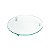 PRATO DE VIDRO C/3 PÉS DE AÇO INOX FRANCE 33CM - Imagem 1