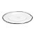 SOUSPLAT DE VIDRO C/CORDÃO INOX 35CM - Imagem 2