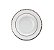 JG 6 PRATOS FUNDO DE PORCELANA BONE CHINA BLUE GOLD - Imagem 1