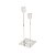 CASTIÇAL DE PRATA P/2 VELAS ROMA 23/29CM - Imagem 6