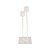 CASTIÇAL DE PRATA P/2 VELAS ROMA 23/29CM - Imagem 5