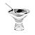 PORTA CAVIAR C/COLHER DE PRATA VEGA 12,5CM - Imagem 3