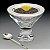 PORTA CAVIAR C/COLHER DE PRATA VEGA 12,5CM - Imagem 1