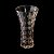 VASO DE CRISTAL DE CHUMBO ADAMANT AMBAR 14,5X25,5CM - Imagem 2