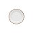 JG 6 PRATOS SOBREMESA PORCELANA BONE CHINA MINSK DOURAD 20CM - Imagem 1