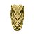 VASO DE CRISTAL DE CHUMBO BLOB AMBAR 16,3X30CM - Imagem 1
