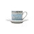 CJ 6 XÍCARAS P/CAFÉ C/PIRES FLOWER PATT 90ML - Imagem 3